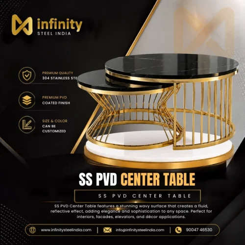 SS PVD Center Table