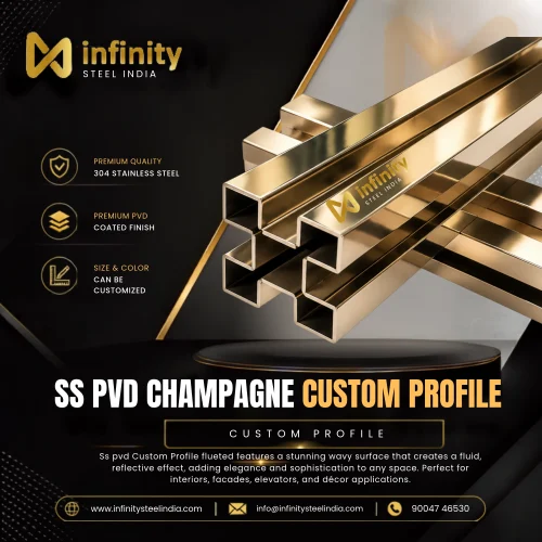 SS PVD Champagne Custom Profile