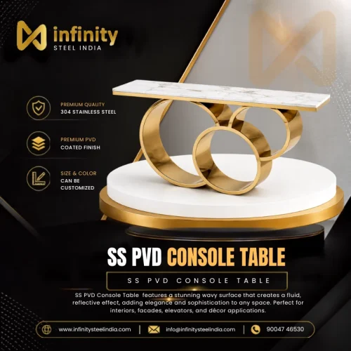SS PVD Console Table
