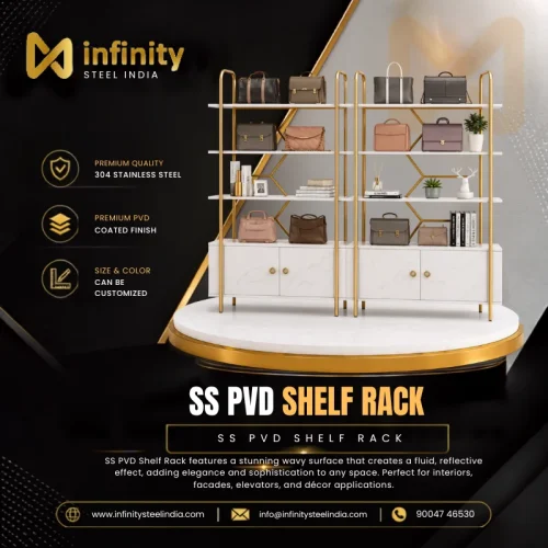 SS PVD Shelf Rack