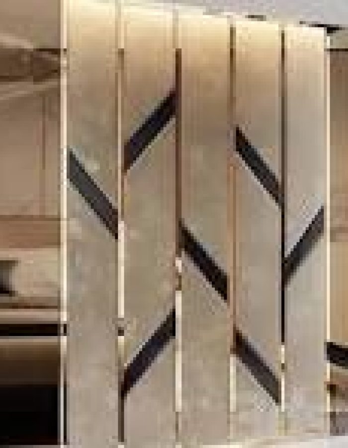 Stainless Steel Gold Coated Wall Art
