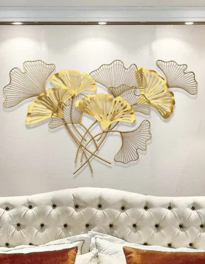 Stainless Steel Gold Coated Wall Art3