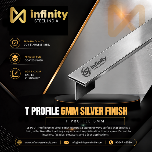 T Profile 6mm Silver Finish (1)